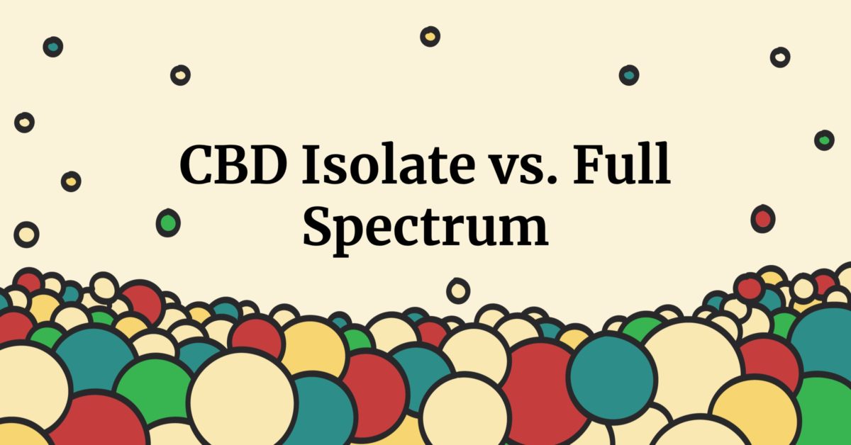 CBD Isolate vs. Full Spectrum: Side-by-Side Comparison